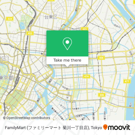 FamilyMart (ファミリーマート 菊川一丁目店) map
