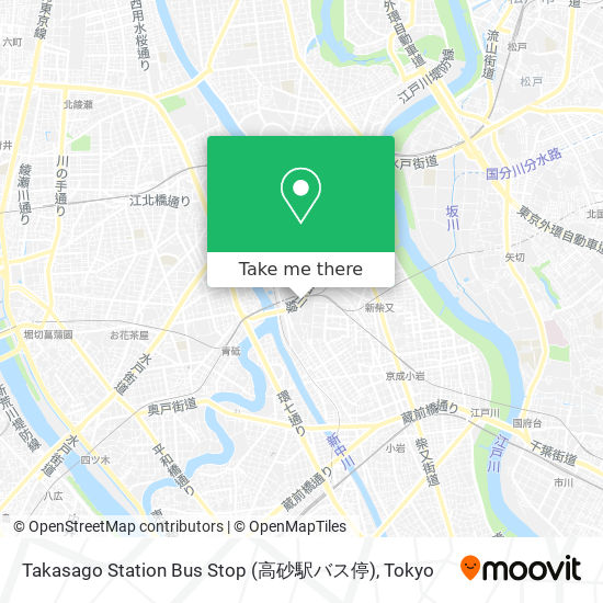 Takasago Station Bus Stop (高砂駅バス停) map