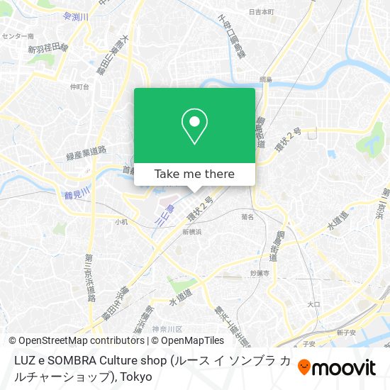 LUZ e SOMBRA Culture shop (ルース イ ソンブラ カルチャーショップ) map
