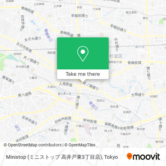 Ministop (ミニストップ 高井戸東3丁目店) map