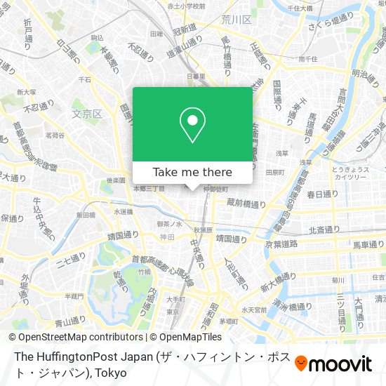The HuffingtonPost Japan (ザ・ハフィントン・ポスト・ジャパン) map