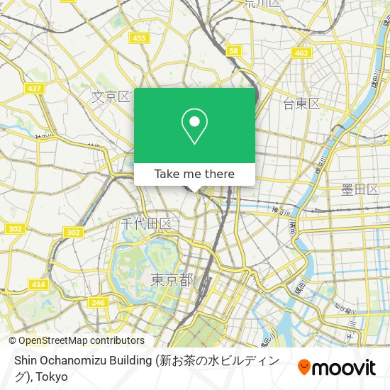 Shin Ochanomizu Building (新お茶の水ビルディング) map