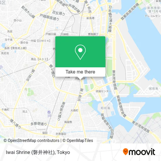 Iwai Shrine (磐井神社) map