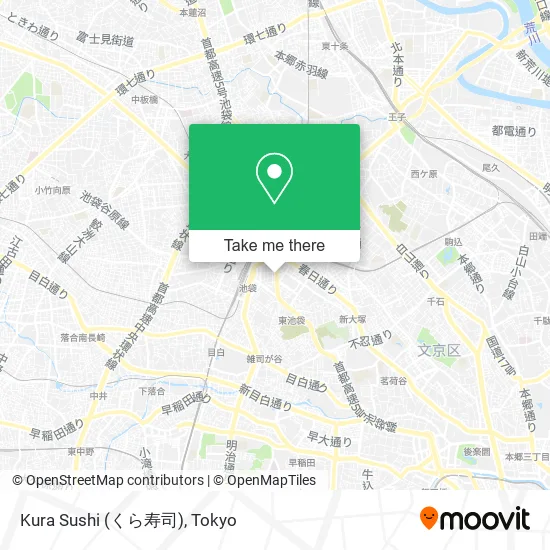 Kura Sushi (くら寿司) map