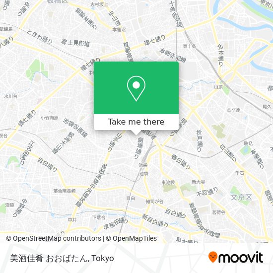 美酒佳肴 おおばたん map