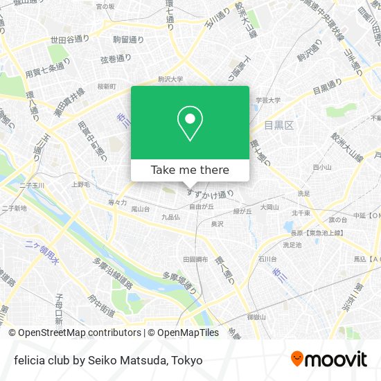 felicia club by Seiko Matsuda map