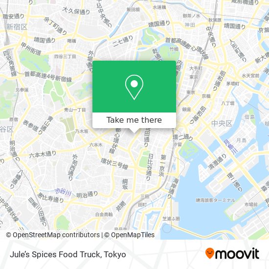 Jule’s Spices Food Truck map