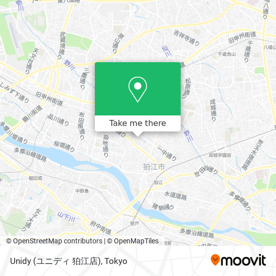 Unidy (ユニディ 狛江店) map