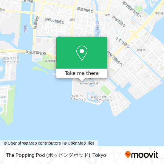 The Popping Pod (ポッピングポッド) map