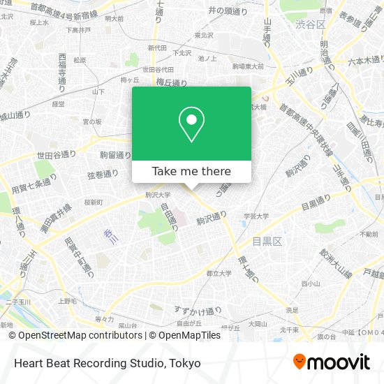 Heart Beat Recording Studio map