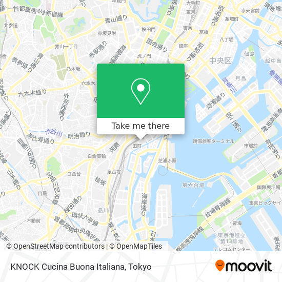 KNOCK Cucina Buona Italiana map