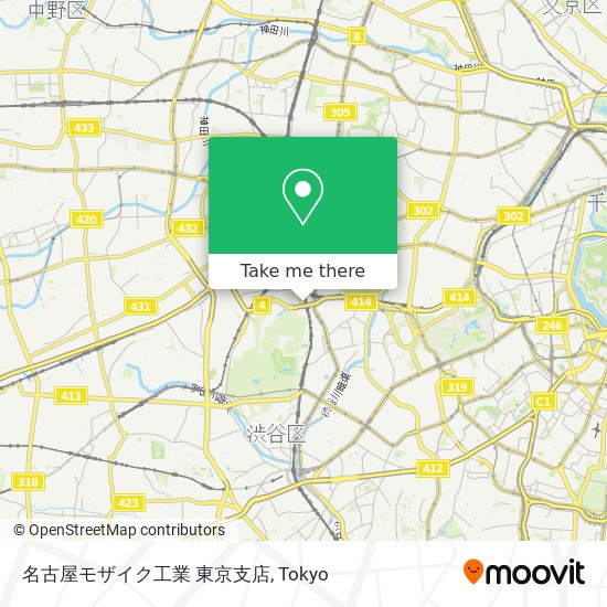 名古屋モザイク工業 東京支店 map