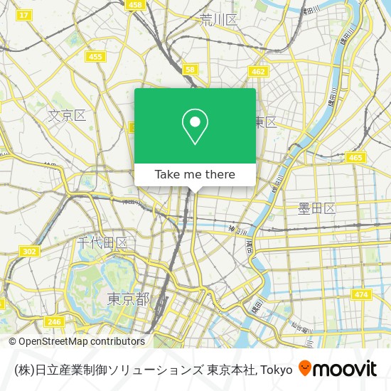 (株)日立産業制御ソリューションズ 東京本社 map