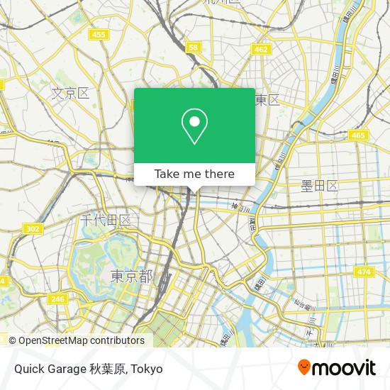 Quick Garage 秋葉原 map