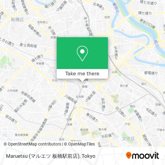 Maruetsu (マルエツ 板橋駅前店) map