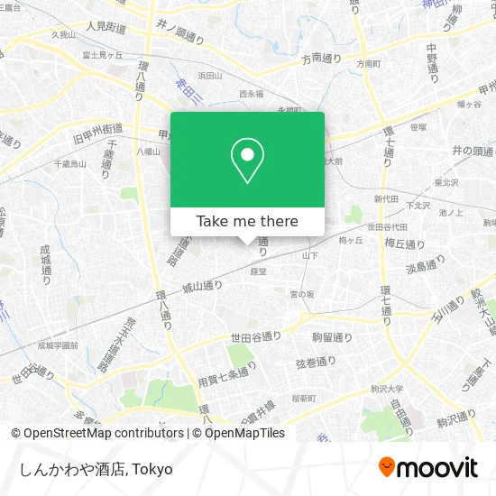 しんかわや酒店 map