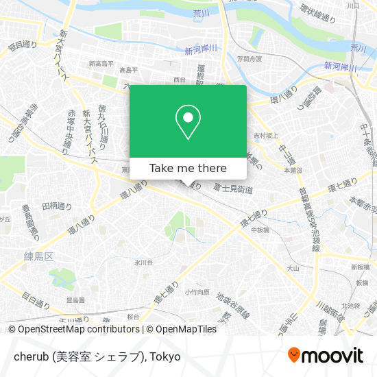 cherub (美容室 シェラブ) map