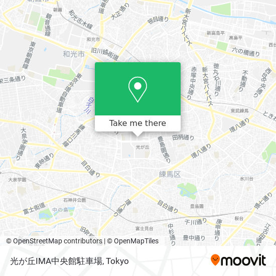 How To Get To 光が丘ima中央館駐車場 In 練馬区 By Bus Or Metro