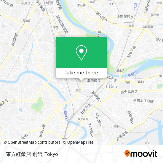 東方紅飯店 別館 map