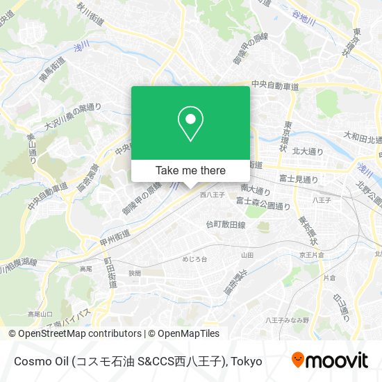 Cosmo Oil (コスモ石油 S&CCS西八王子) map