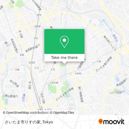 さいたま市りすの家 map