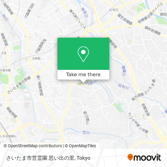 さいたま市営霊園 思い出の里 map