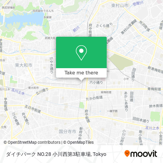 ダイチパーク NO.28 小川西第3駐車場 map