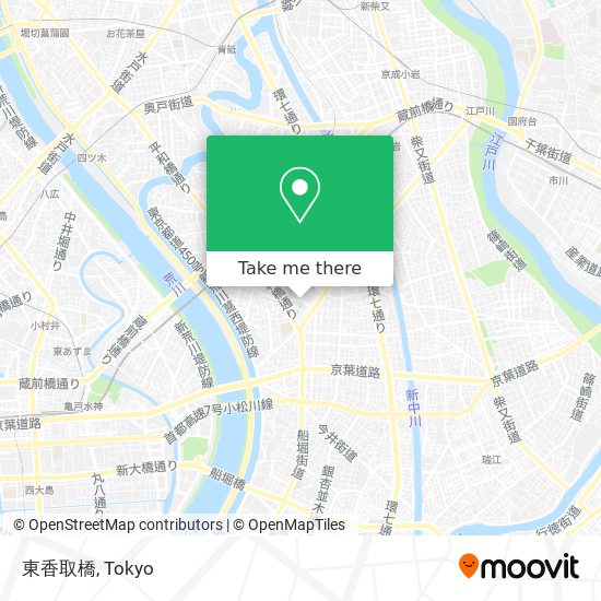 東香取橋 map