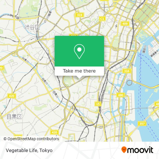 Vegetable Life map