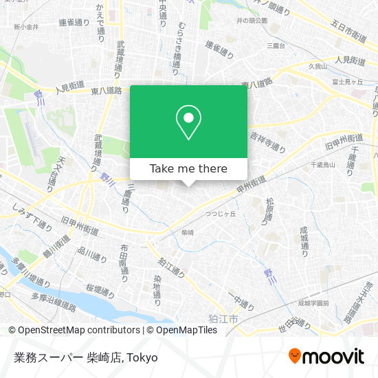 How To Get To 業務スーパー 柴崎店 In 調布市 By Bus Or Metro