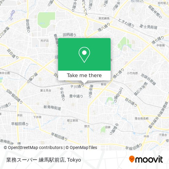 業務スーパー 練馬駅前店 map