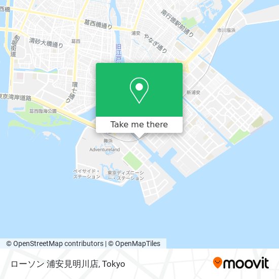 ローソン 浦安見明川店 map