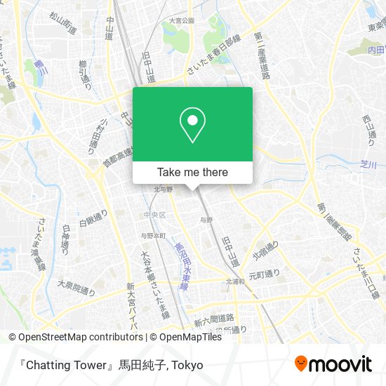 『Chatting Tower』馬田純子 map