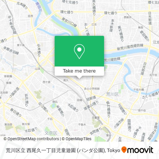 荒川区立 西尾久一丁目児童遊園 (パンダ公園) map