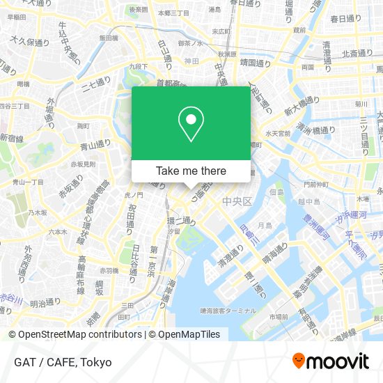 GAT / CAFE map