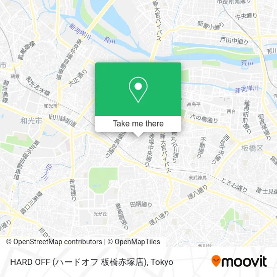 HARD OFF (ハードオフ 板橋赤塚店) map