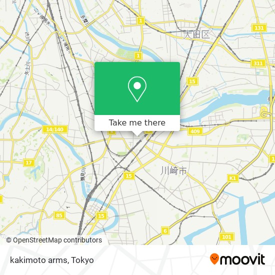 How To Get To Kakimoto Arms In 川崎市 By Bus Or Metro How To Get To Kakimoto Arms In 川崎市 By Bus Or Metro