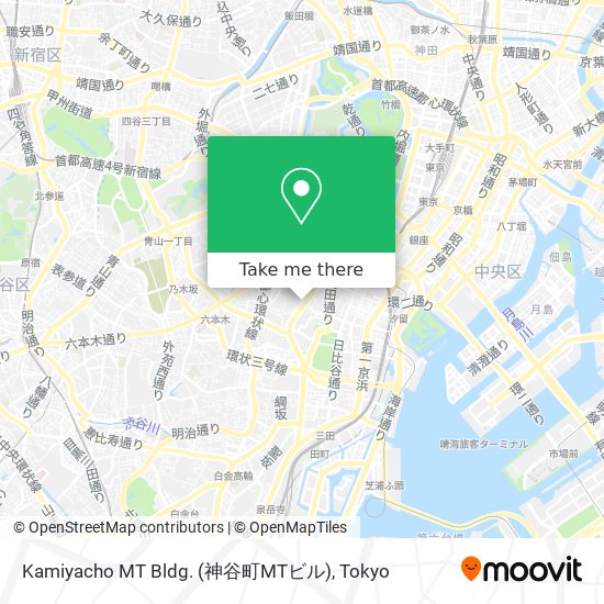 Kamiyacho MT Bldg. (神谷町MTビル) map