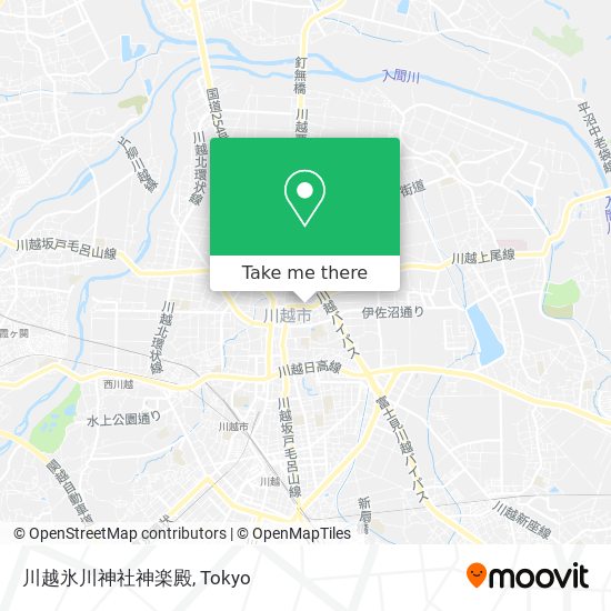 川越氷川神社神楽殿 map