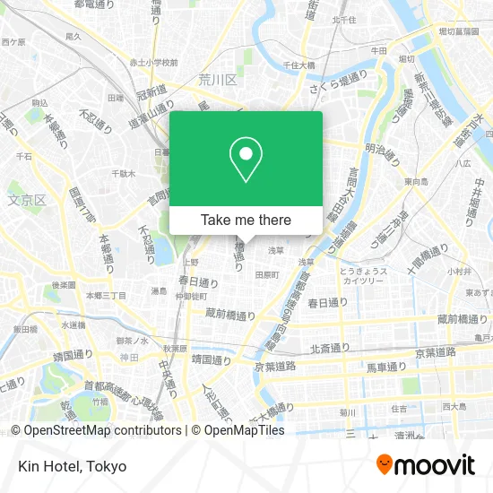 Kin Hotel map