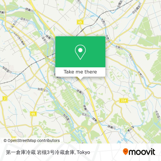 第一倉庫冷蔵 岩槻3号冷蔵倉庫 map