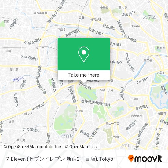 7-Eleven (セブンイレブン 新宿2丁目店) map