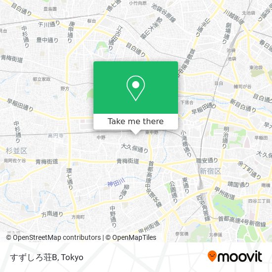すずしろ荘B map