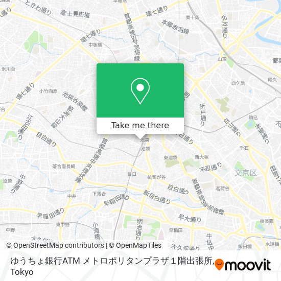 ゆうちょ銀行ATM メトロポリタンプラザ１階出張所 map