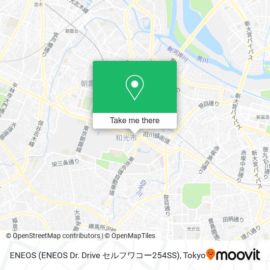 ENEOS (ENEOS Dr. Drive セルフワコー254SS) map