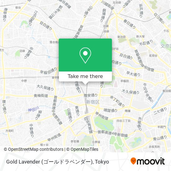 Gold Lavender (ゴールドラベンダー) map