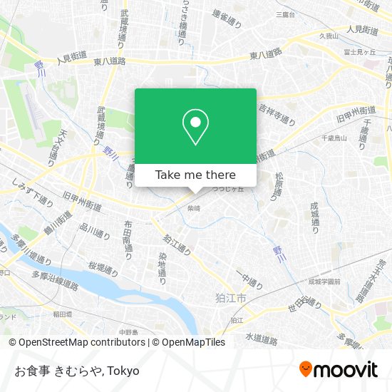 お食事 きむらや map