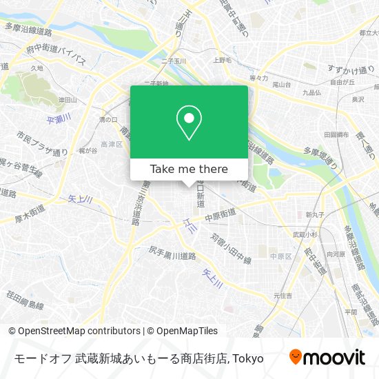 モードオフ 武蔵新城あいもーる商店街店 map