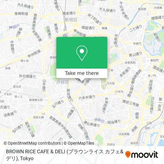 BROWN RICE CAFE & DELI (ブラウンライス カフェ&デリ) map