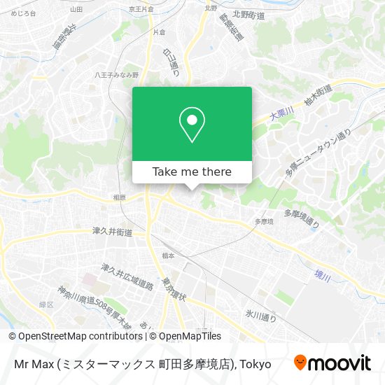Mr Max (ミスターマックス 町田多摩境店) map
